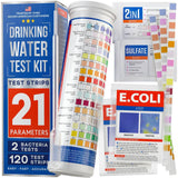 Drinking Water Test Kit 21-in-1 + 2 E. coli