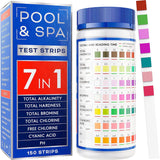 Pool & Spa Test Strips — 7-in-1