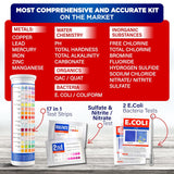 Drinking Water Test Kit 21-in-1 + 2 E. coli