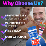 Pool & Spa Test Strips — 7-in-1