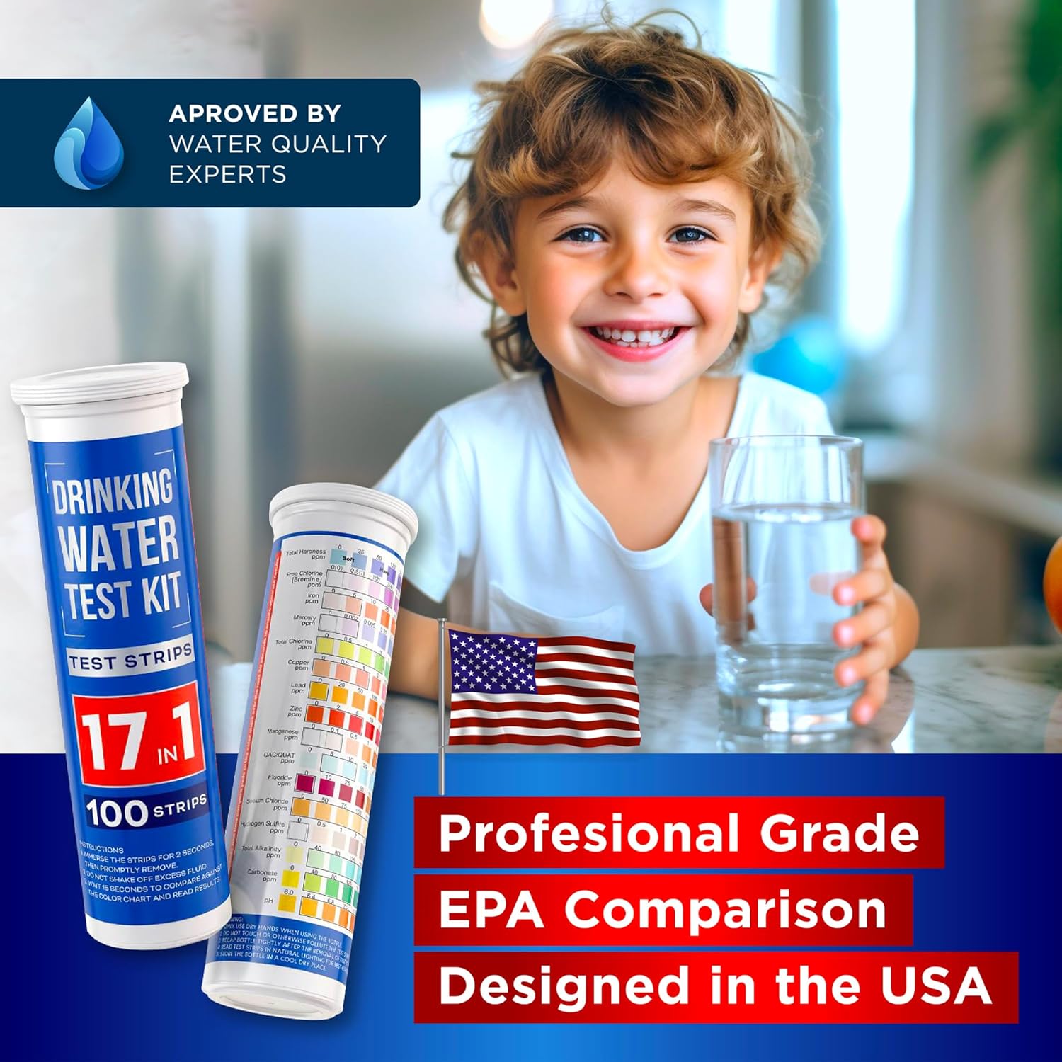 Drinking Water Test Kit 21-in-1 + 2 E. coli